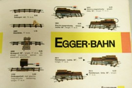 Egger-bahn 3601 GEBRUIKT