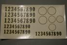 JV 0245 Stickervel cijfers